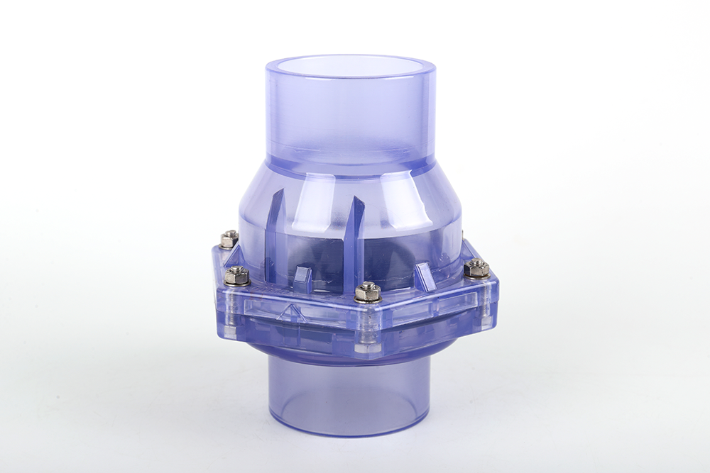 南开透明翻板式止回阀